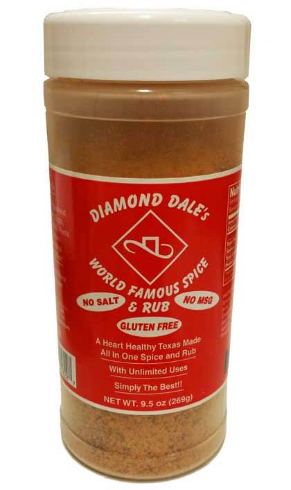 Diamond Dale’s World Famous Spice and Rub – A Heart Healthy Spice for Everyone